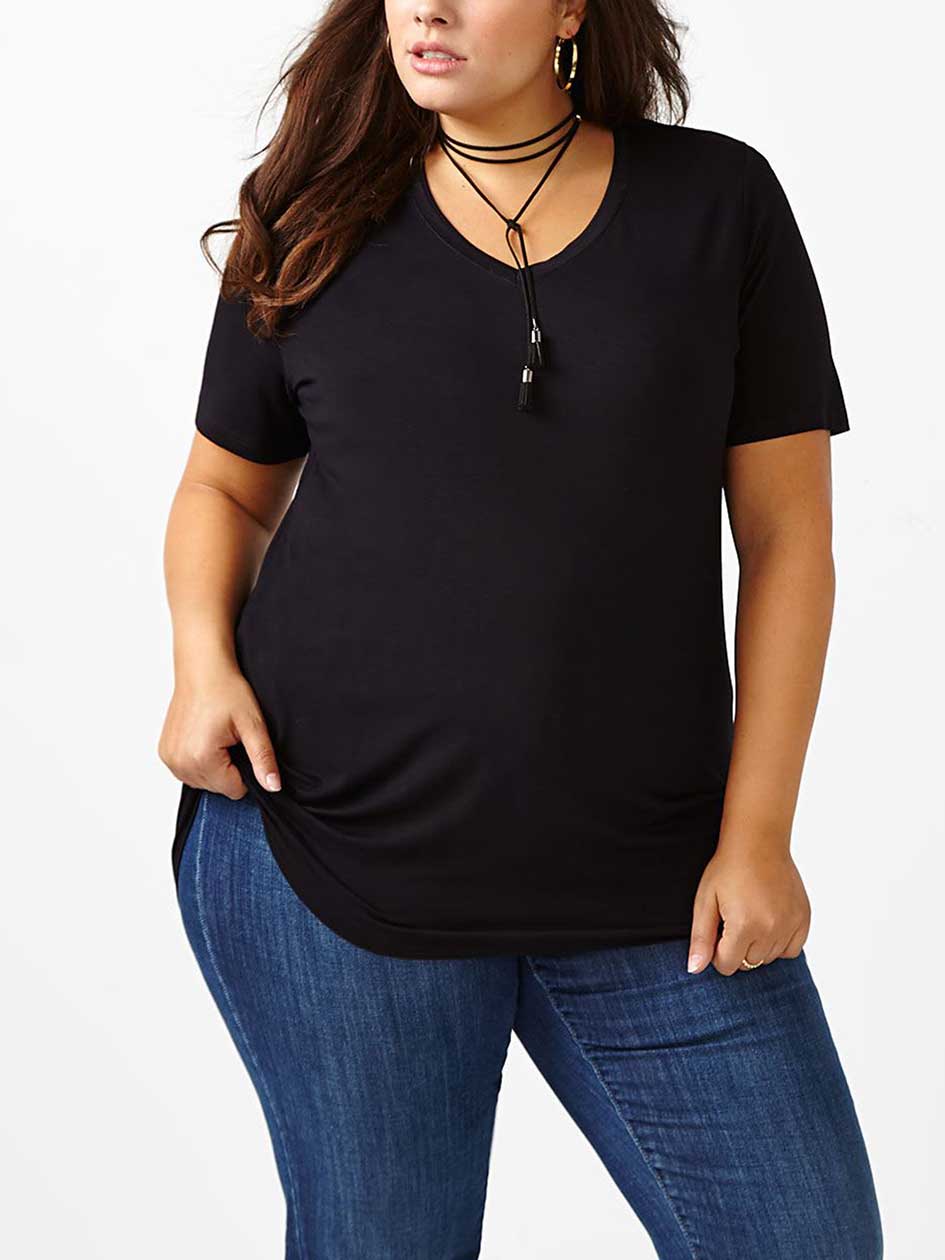 Relaxed Fit V-Neck T-Shirt Relaxed Fit V-Neck T-Shirt