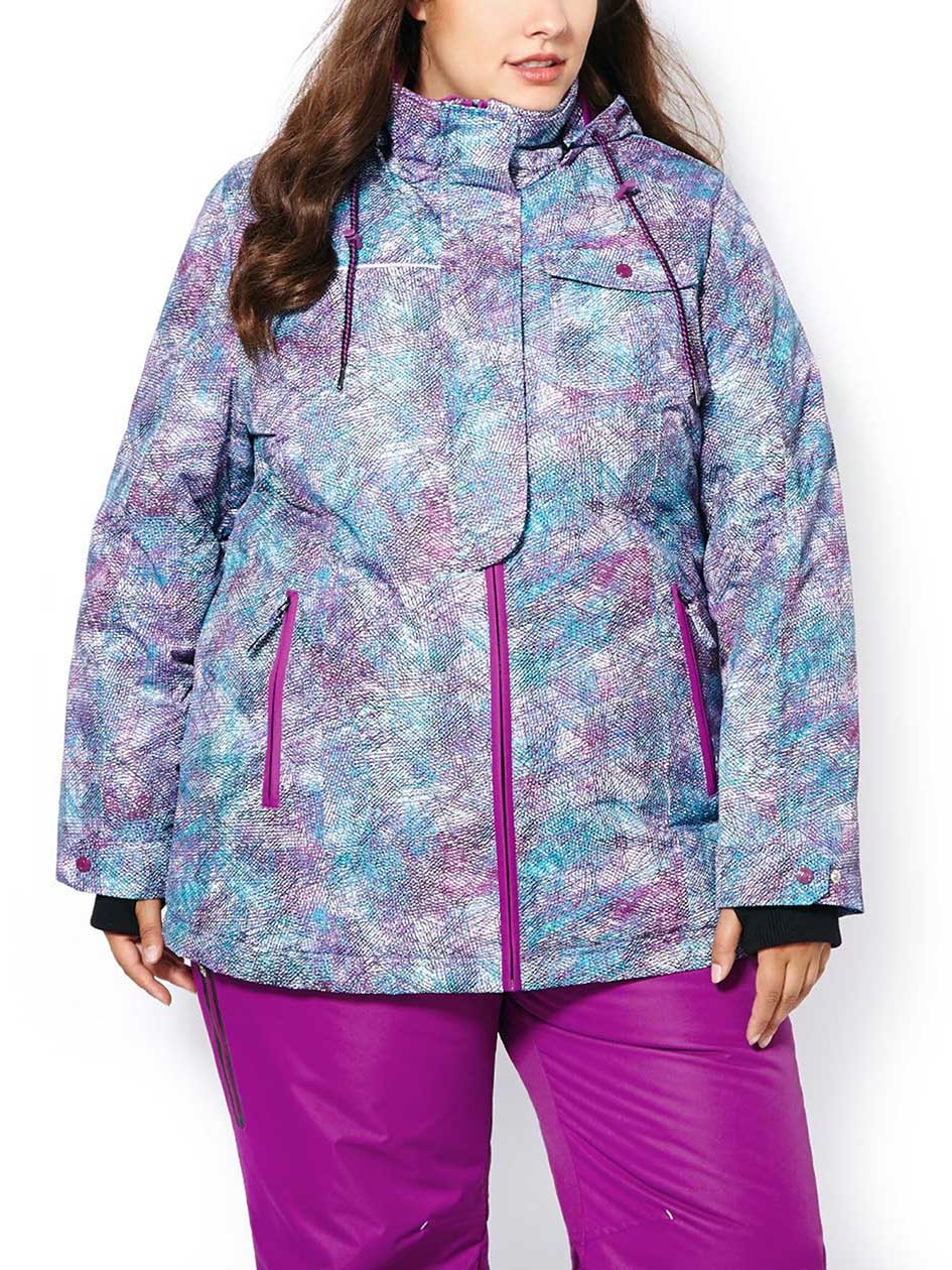 ActiveZone Plus-Size Ski Jacket ActiveZone Plus-Size Ski Jacket