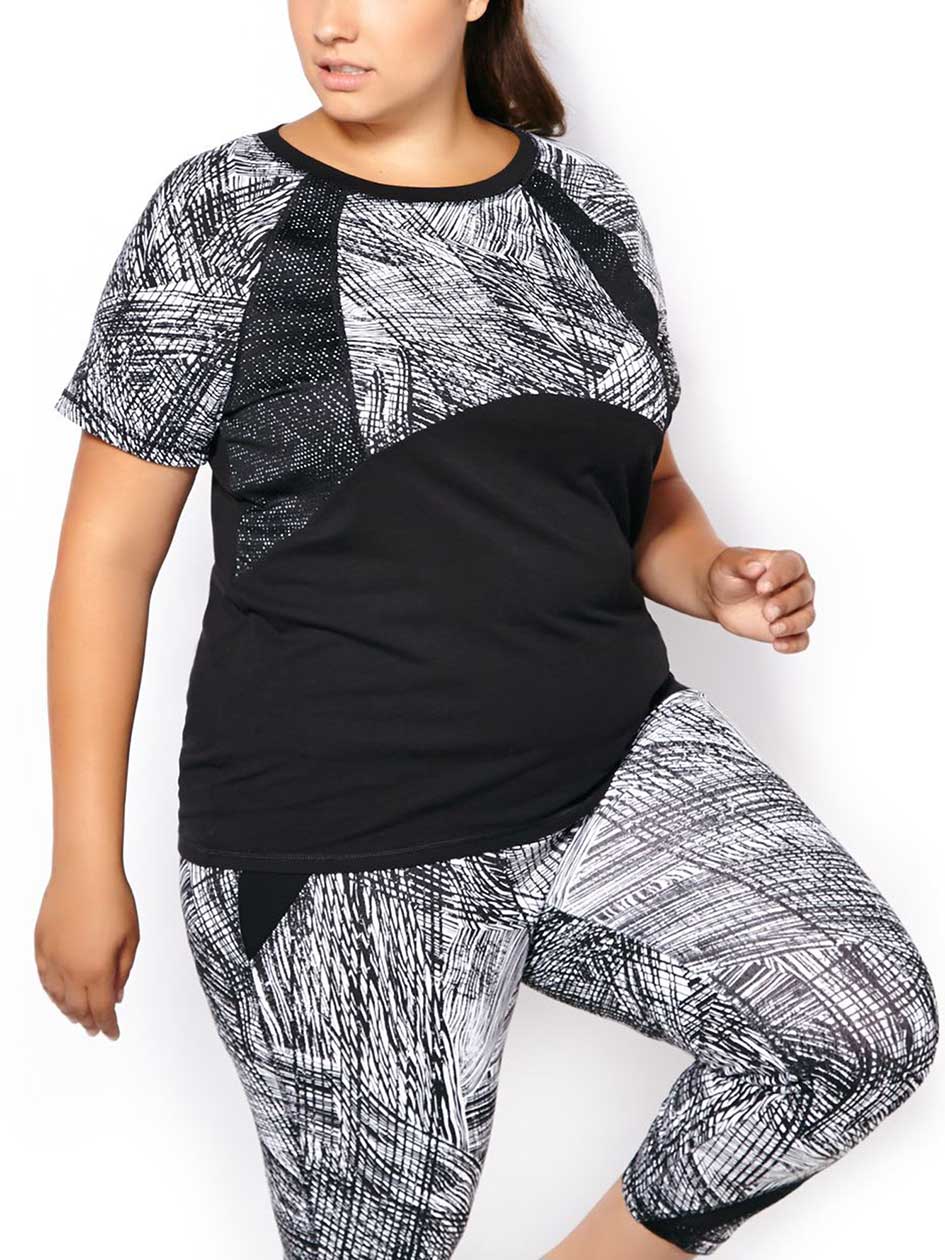 Essentials Tech - Plus-Size Printed T-Shirt Essentials Tech - Plus-Size Printed T-Shirt