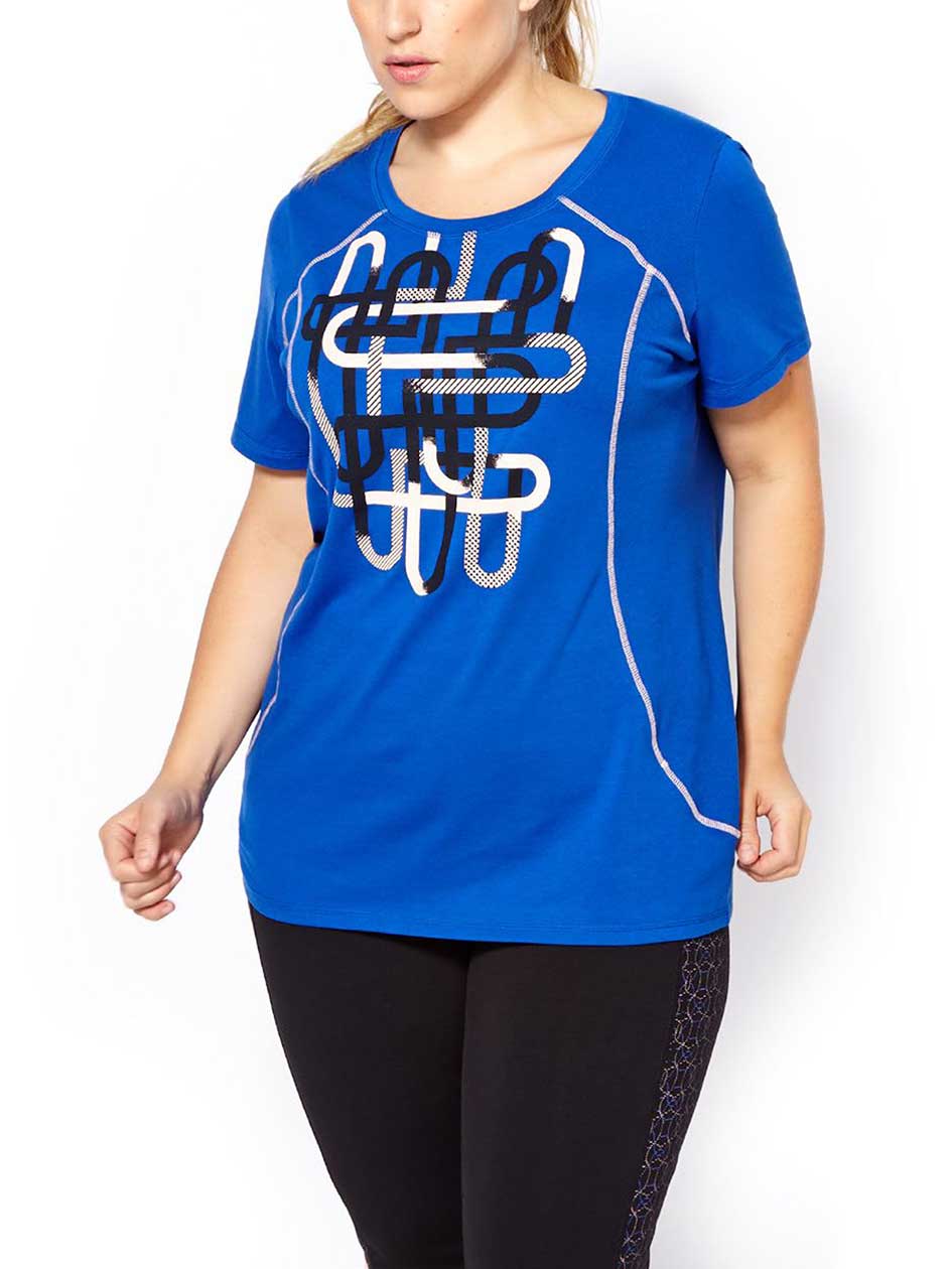 Essentials - Plus-Size Printed T-Shirt Essentials - Plus-Size Printed T-Shirt