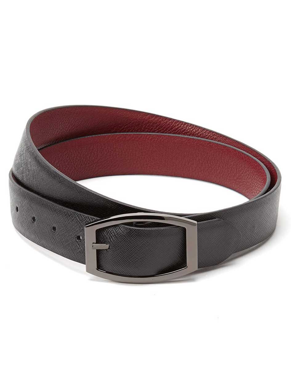 Reversible Faux-Leather Belt Reversible Faux-Leather Belt