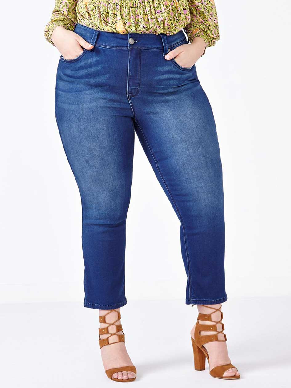 MELISSA McCARTHY Straight Leg Ankle Jean MELISSA McCARTHY Straight Leg Ankle Jean