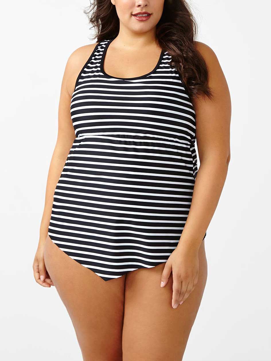 Sea - Printed Handkerchief Tankini Top Sea - Printed Handkerchief Tankini Top