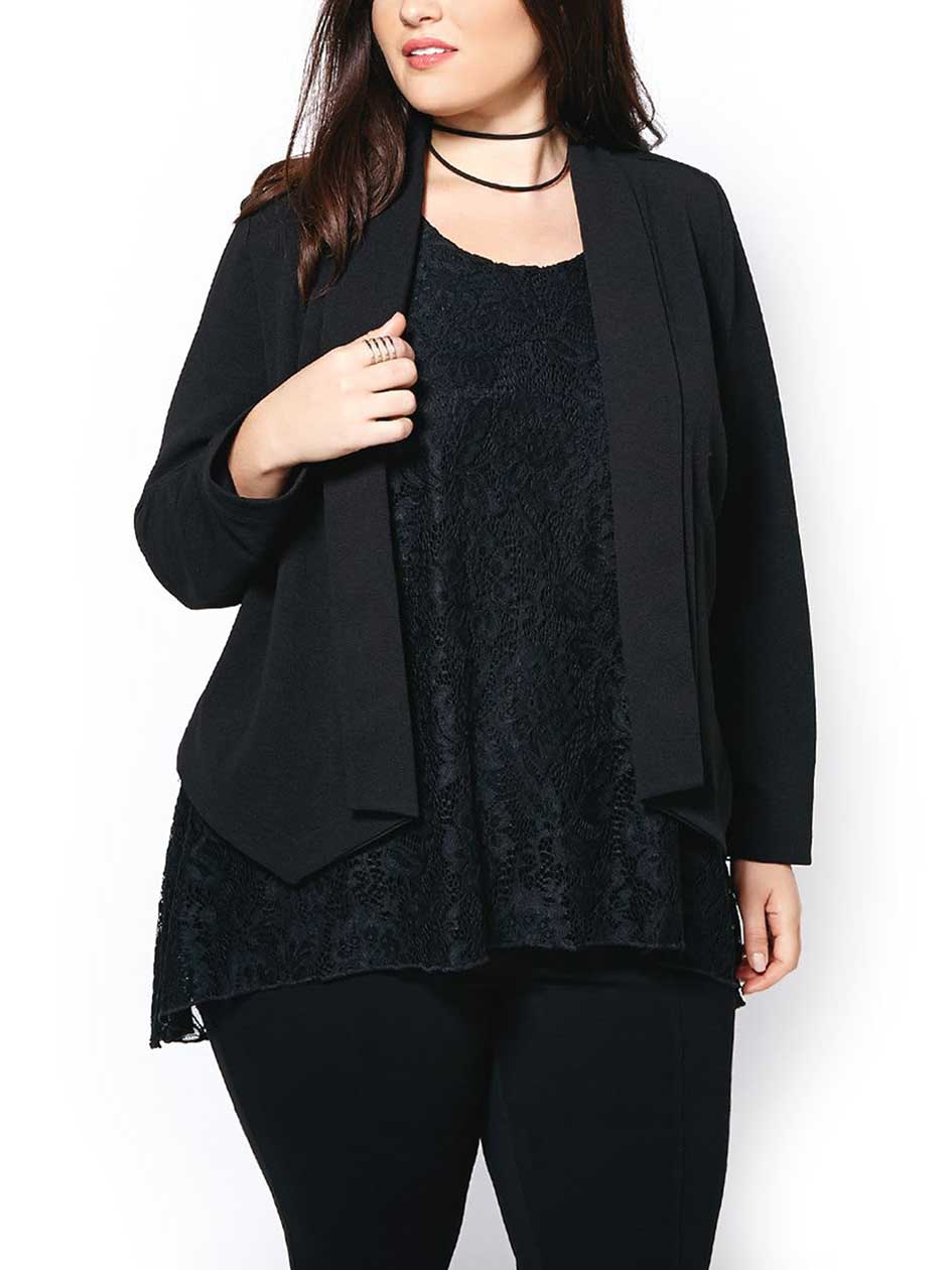 Long Sleeve Cropped Jacket Long Sleeve Cropped Jacket
