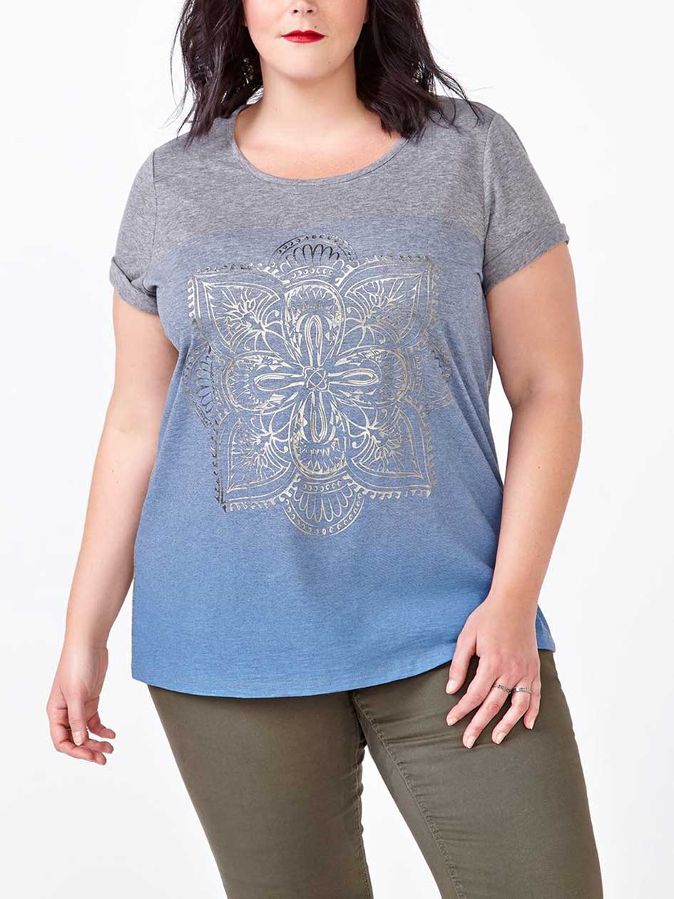 Relaxed Fit Screen Print T-Shirt Relaxed Fit Screen Print T-Shirt