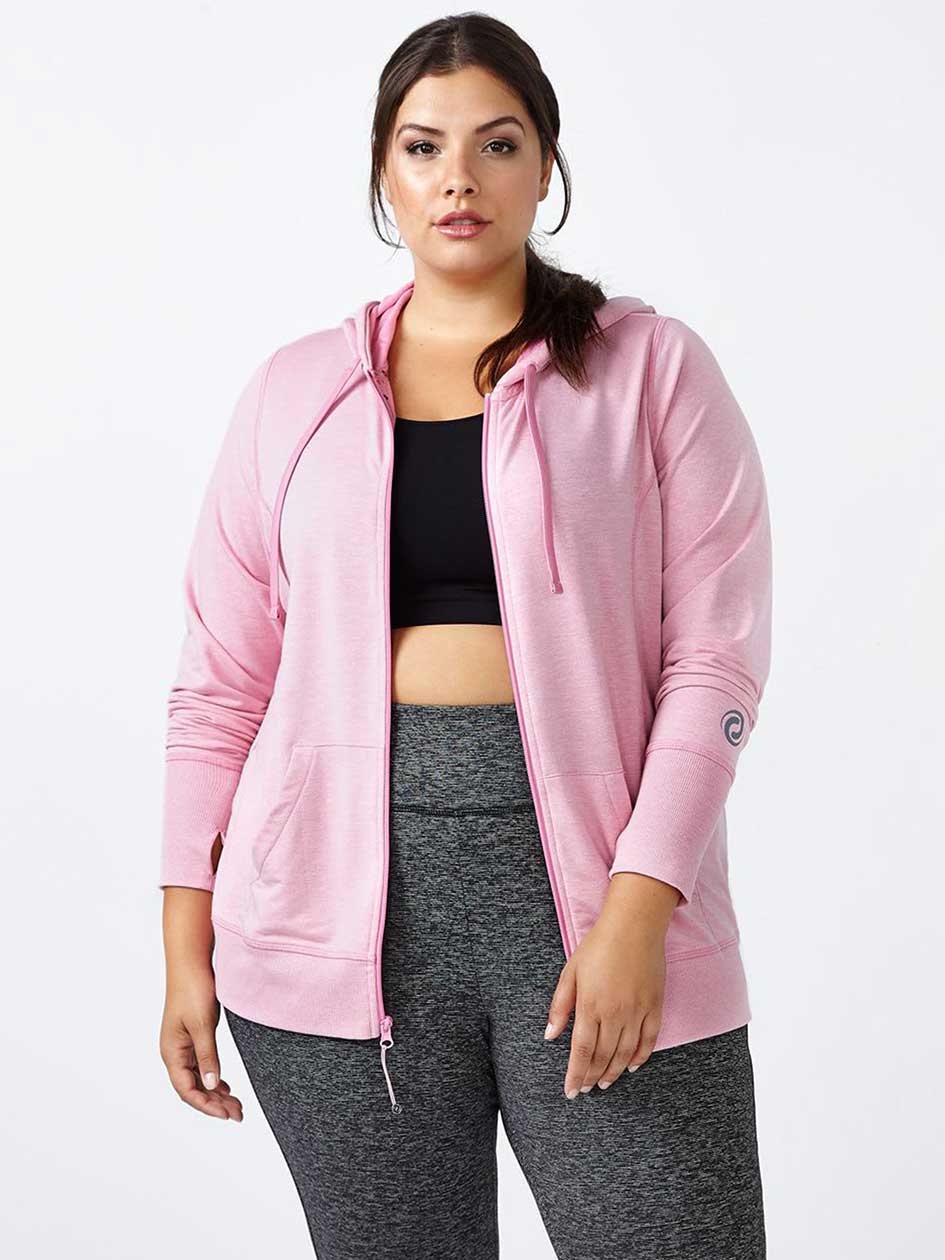 Essentials - Plus-Size Zip Up Hoodie Essentials - Plus-Size Zip Up Hoodie