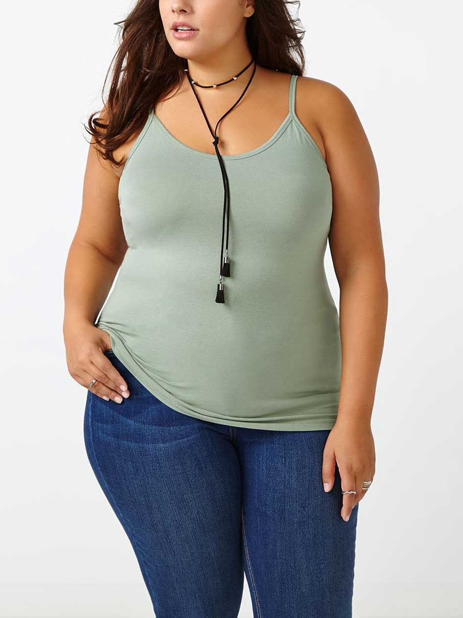 Form Fit Long Basic Tank Top Form Fit Long Basic Tank Top