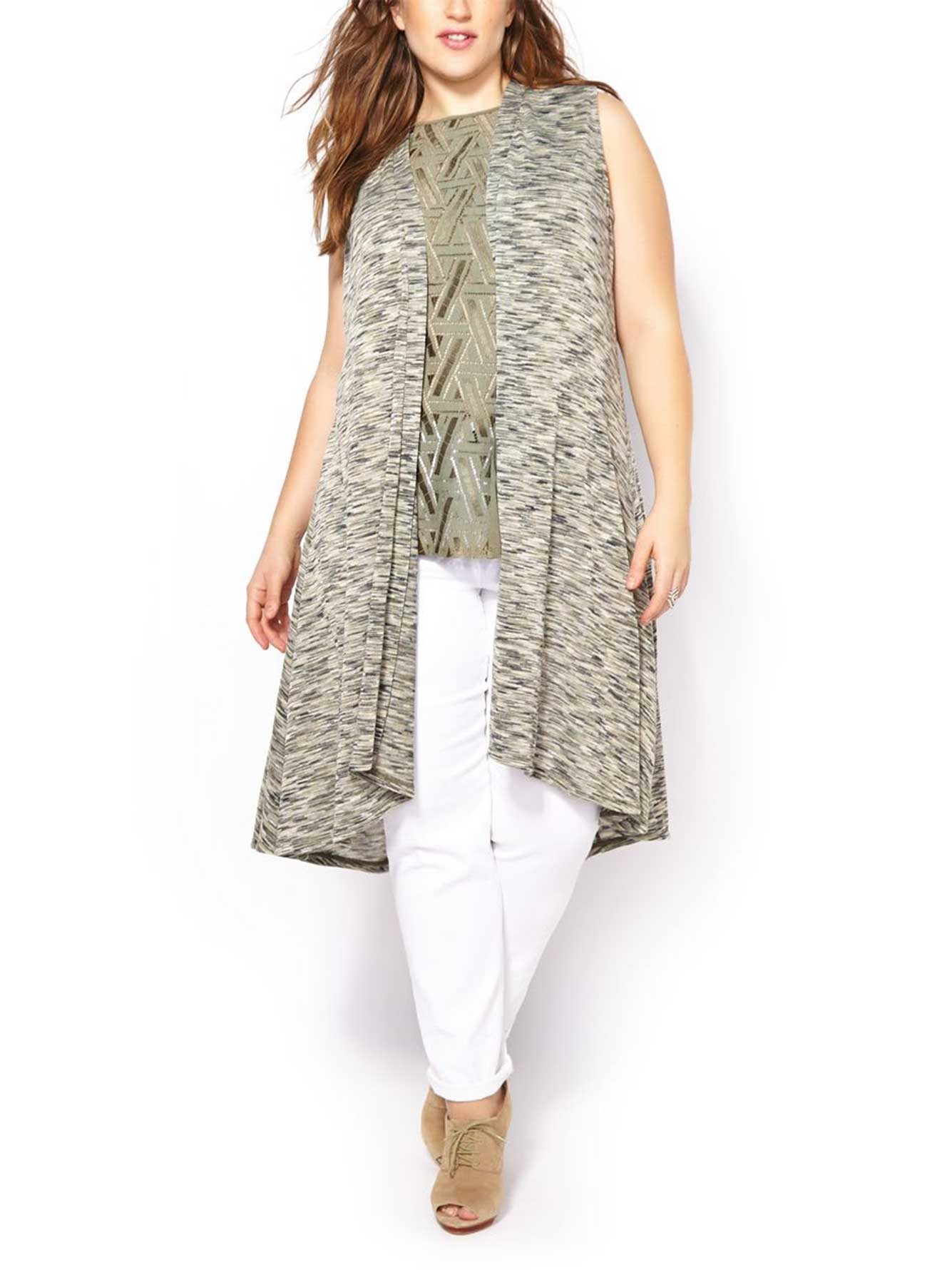 Sleeveless Knit Cardigan Penningtons