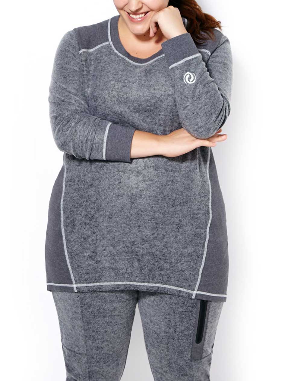 Athleisure - Long Sleeve Tunic Pullover Athleisure - Long Sleeve Tunic Pullover