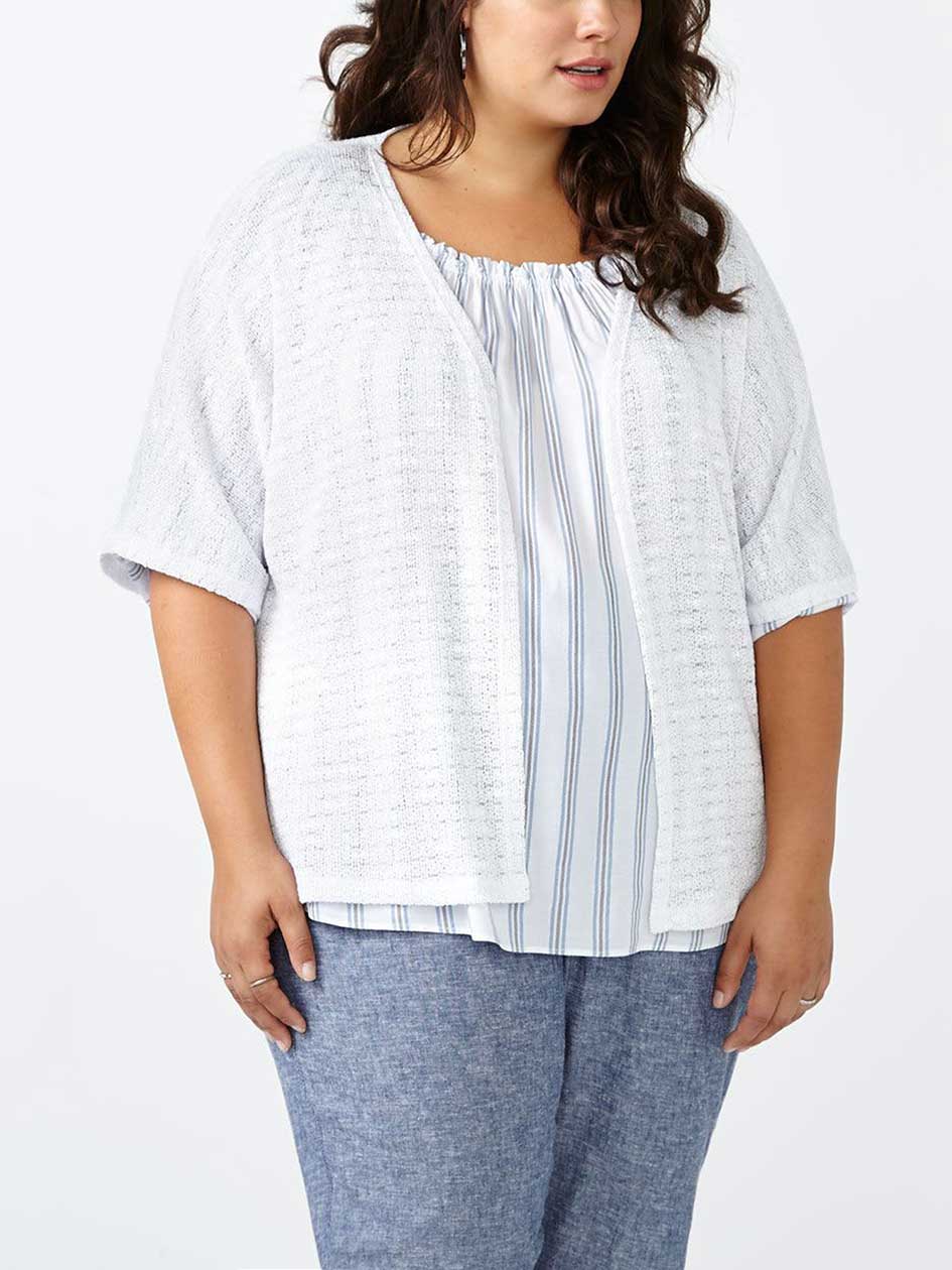 Elbow Sleeve Cardigan Elbow Sleeve Cardigan