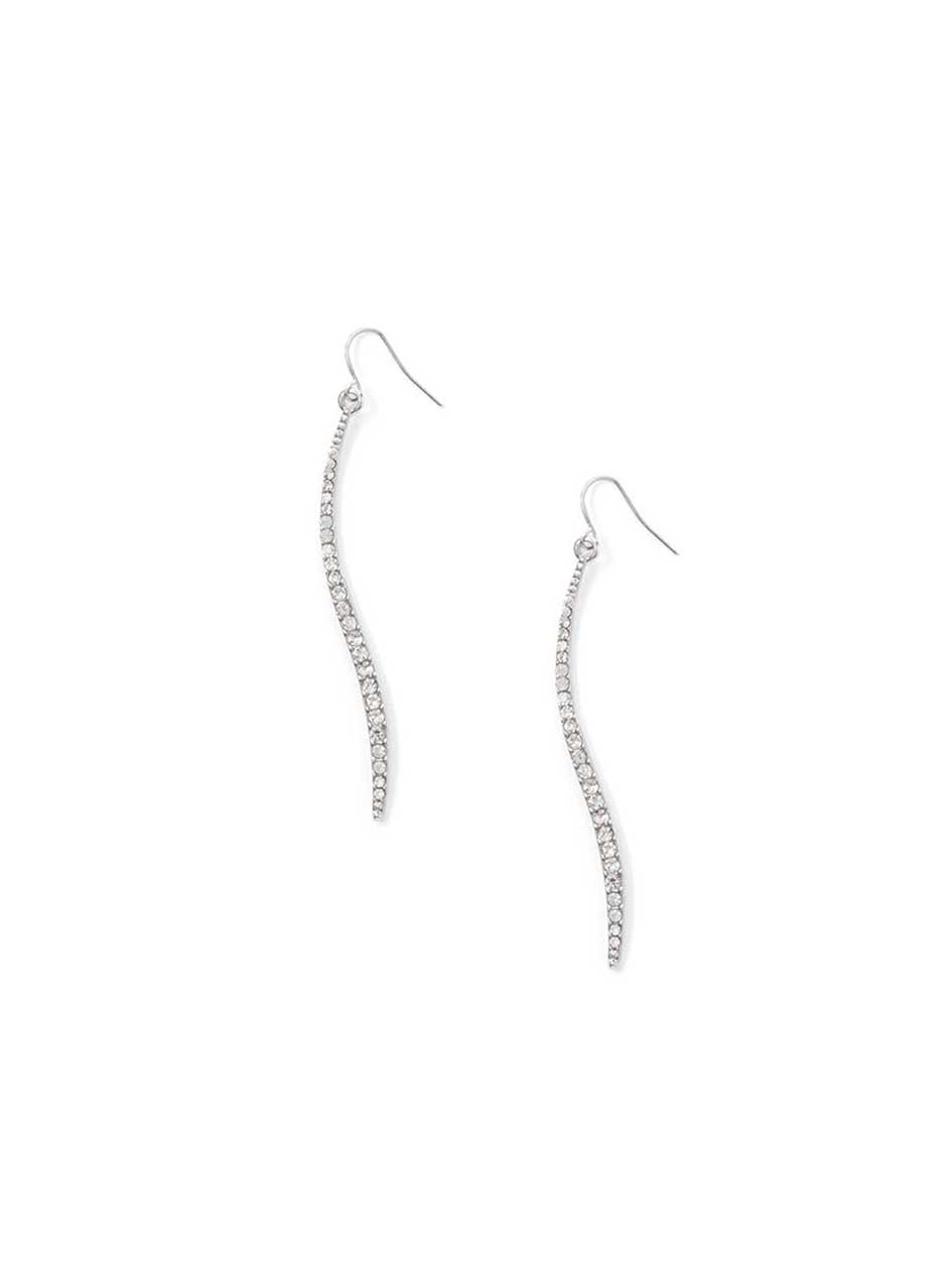 Dangling Pave Bar Earrings Dangling Pave Bar Earrings
