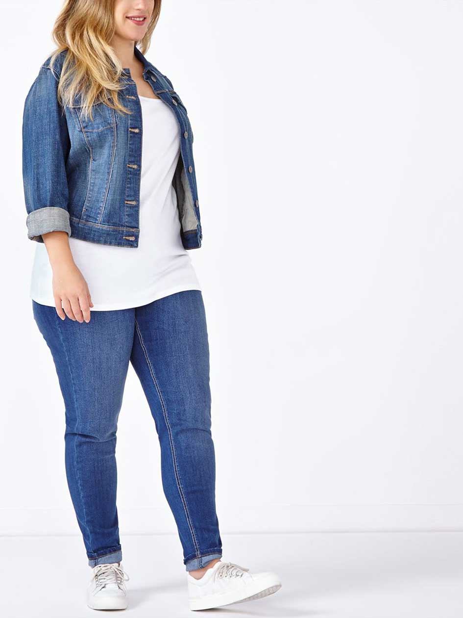 d/c JEANS Slightly Curvy Fit Skinny Jean d/c JEANS Slightly Curvy Fit Skinny Jean