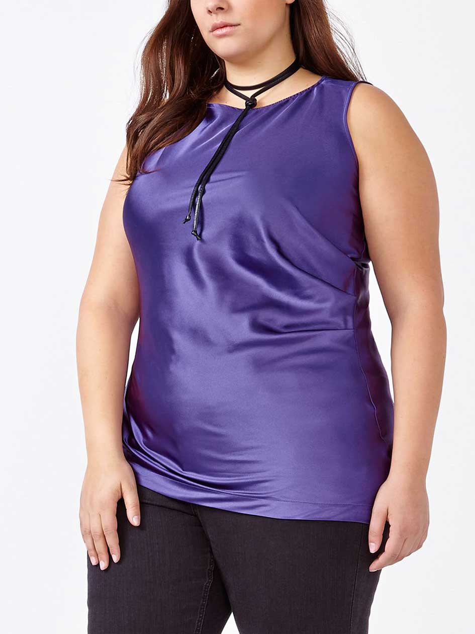 MELISSA McCARTHY Sleeveless Blouse MELISSA McCARTHY Sleeveless Blouse