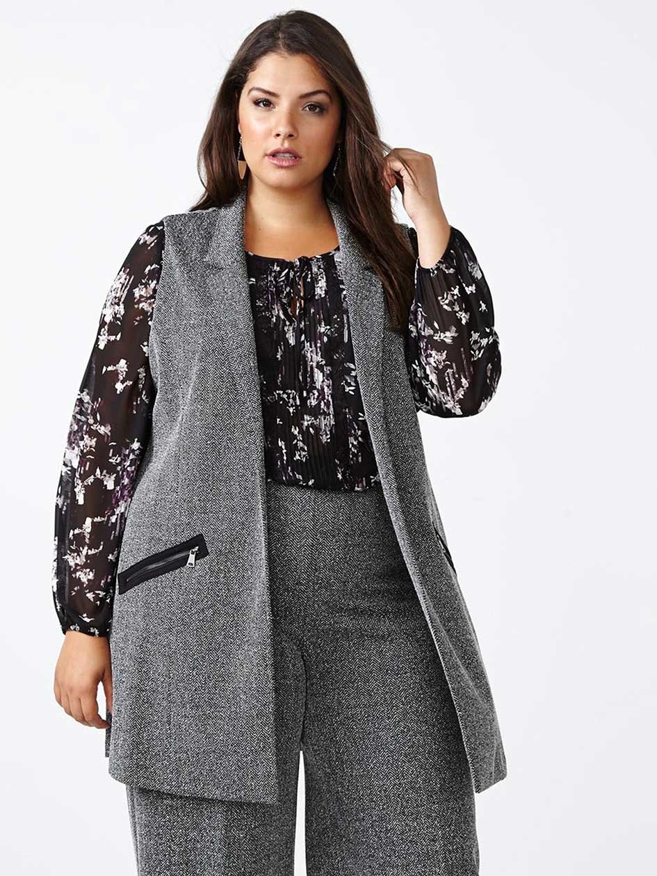 Long Woven Vest Long Woven Vest