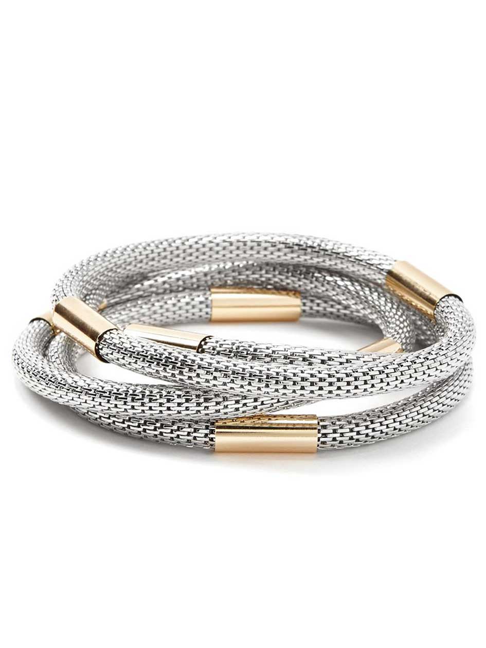 Set of 4 Snake Chain Bracelets Set of 4 Snake Chain Bracelets