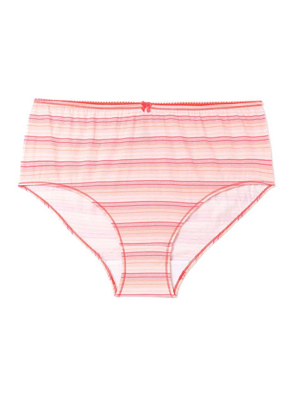 Ti Voglio Striped Cotton Brief Panty Ti Voglio Striped Cotton Brief Panty
