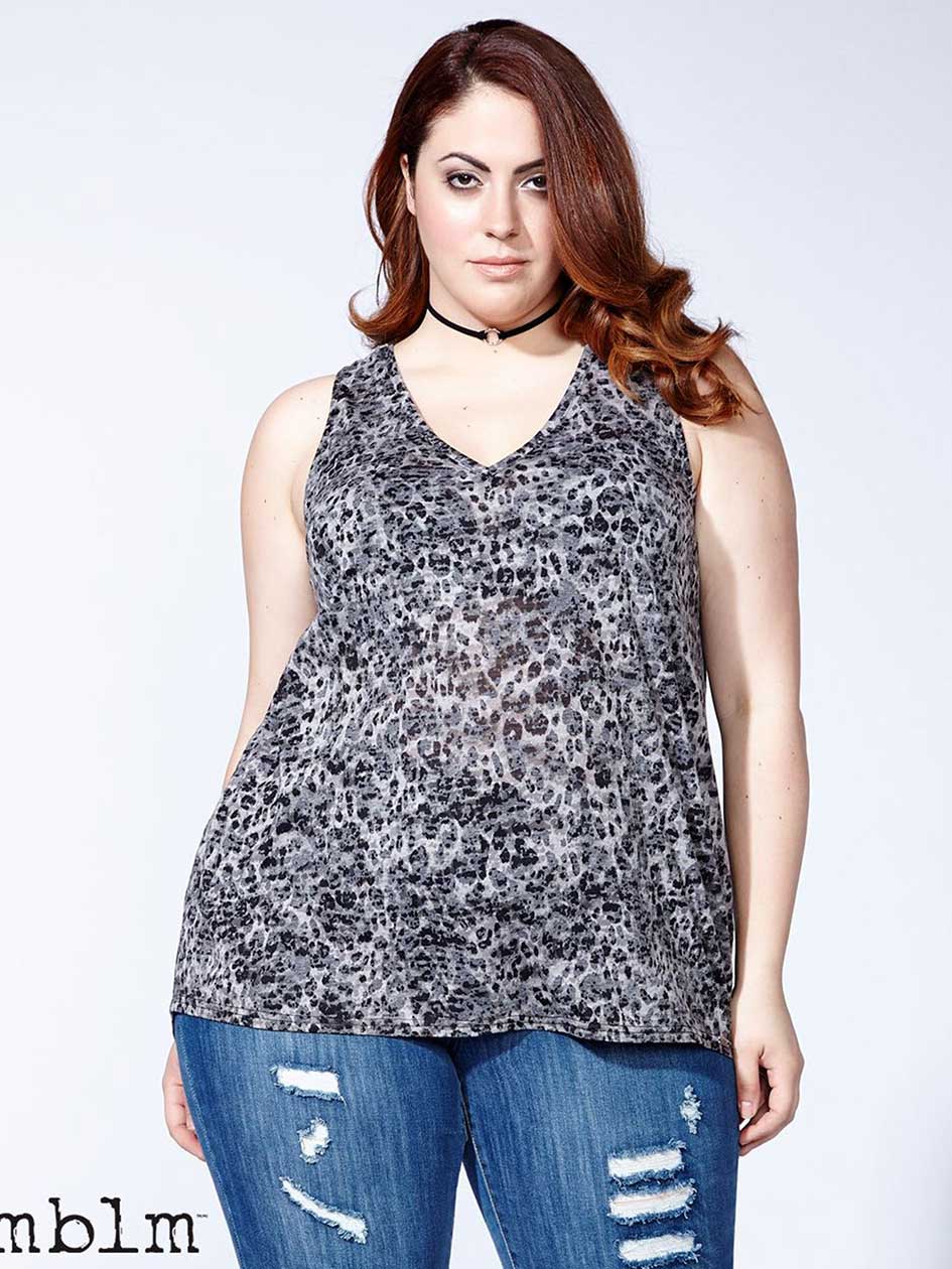 mblm - Sleeveless Printed Top mblm - Sleeveless Printed Top