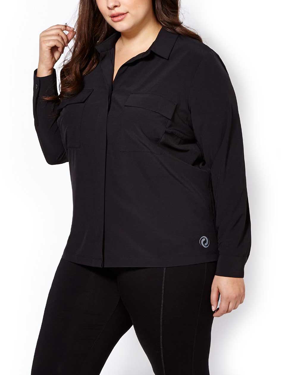 Essentials - Plus-Size Stretch Shirt Essentials - Plus-Size Stretch Shirt
