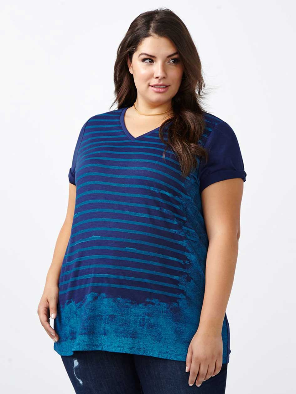 Girlfriend Fit Printed T-Shirt Girlfriend Fit Printed T-Shirt
