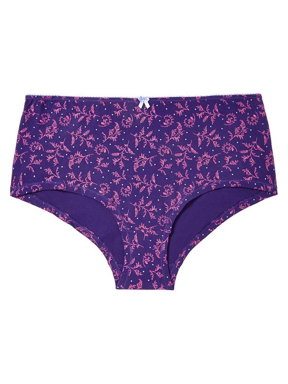 Ti Voglio Printed Cotton Boyshort Panty Ti Voglio Printed Cotton Boyshort Panty