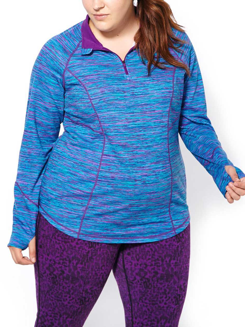 Essentials - Long Sleeve Plus-Size Pullover Essentials - Long Sleeve Plus-Size Pullover