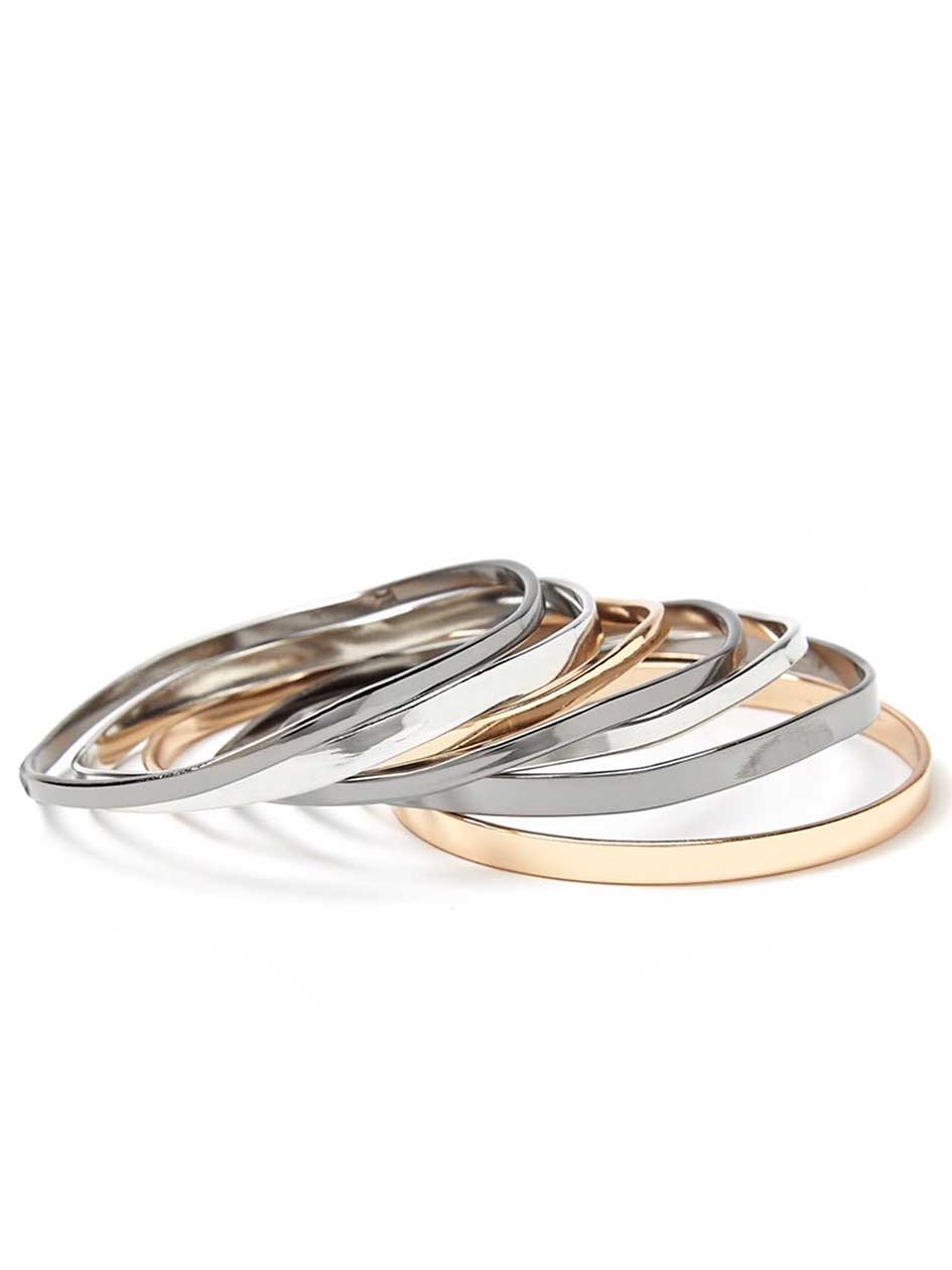 Set of 7 Bangle Bracelets Set of 7 Bangle Bracelets