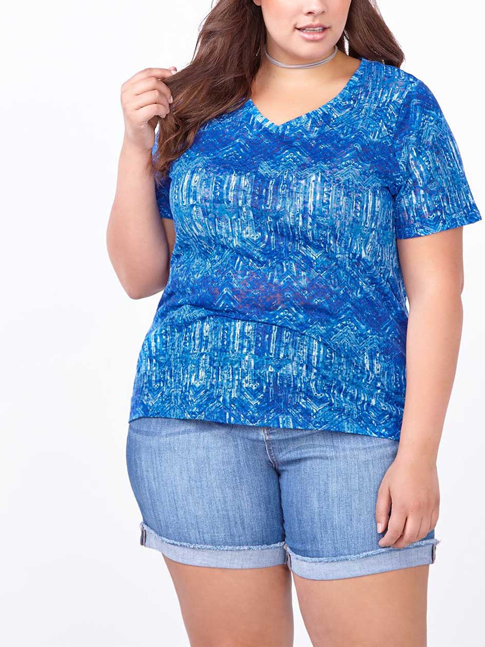 Shaped Fit Printed T-Shirt Shaped Fit Printed T-Shirt