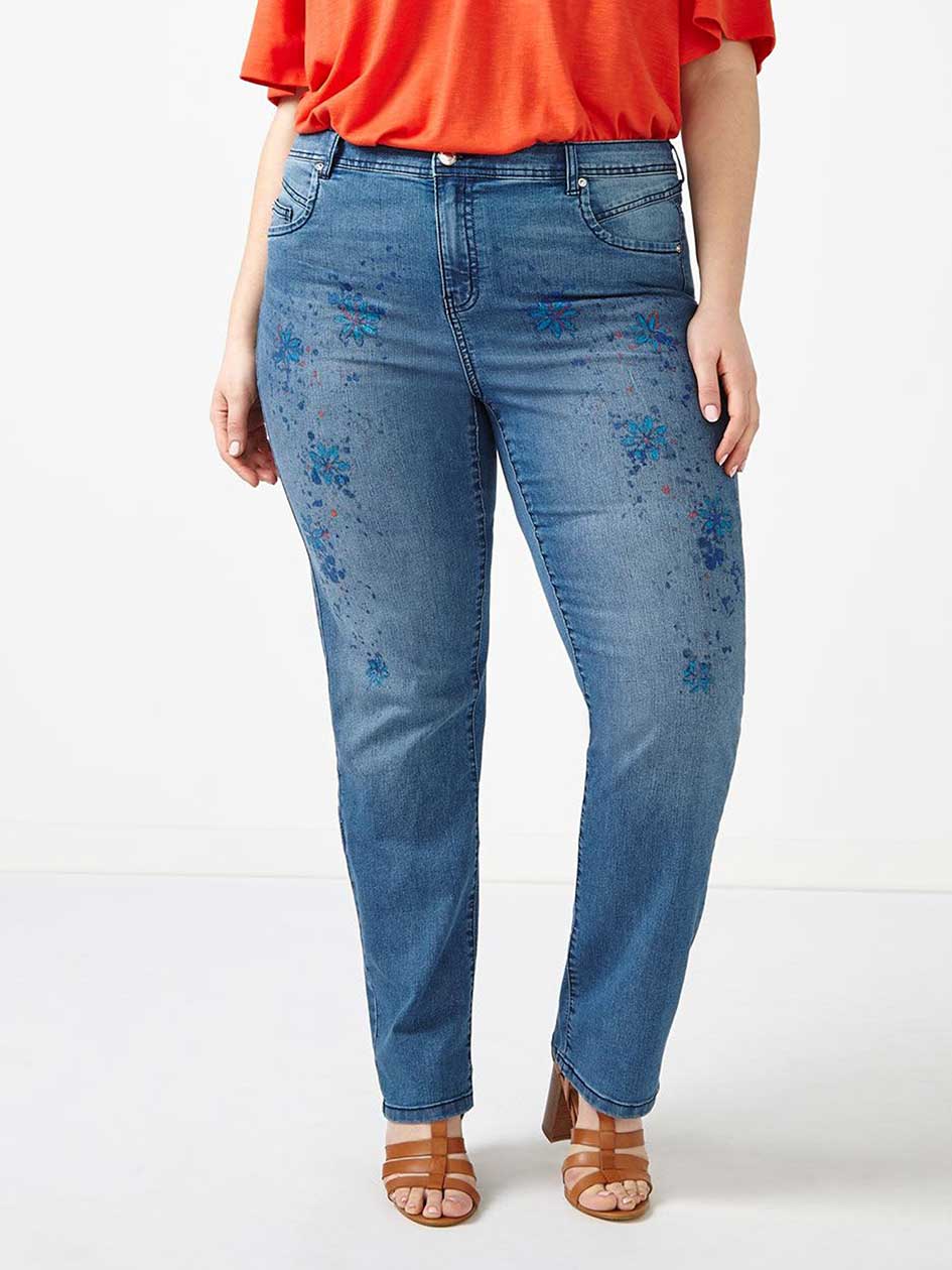 d/c JEANS Straight Fit Straight Leg Jean d/c JEANS Straight Fit Straight Leg Jean