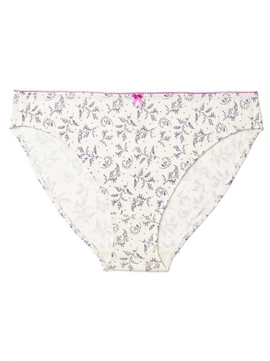Ti Voglio Printed Cotton Bikini Panty Ti Voglio Printed Cotton Bikini Panty