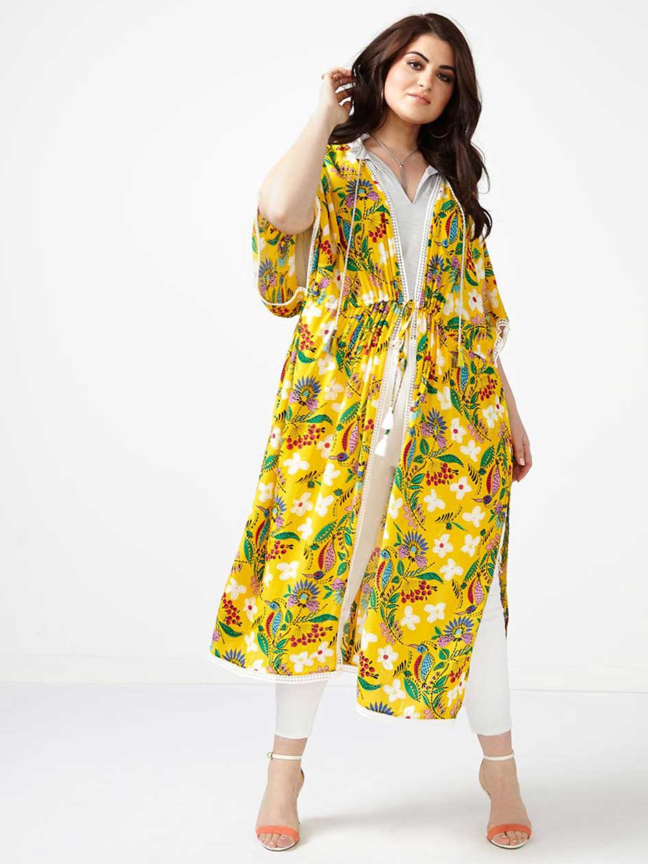 MELISSA McCarthy Printed Kimono MELISSA McCarthy Printed Kimono