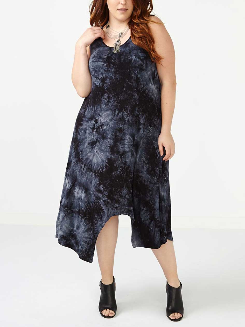 ONLINE ONLY Tie Dye Sharkbite Dress ONLINE ONLY Tie Dye Sharkbite Dress