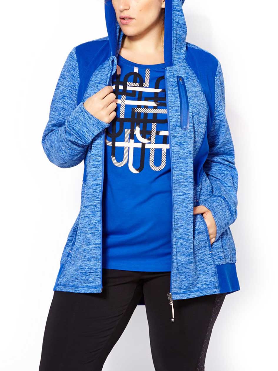 Essentials - Plus-Size Zip Up Hoodie Essentials - Plus-Size Zip Up Hoodie