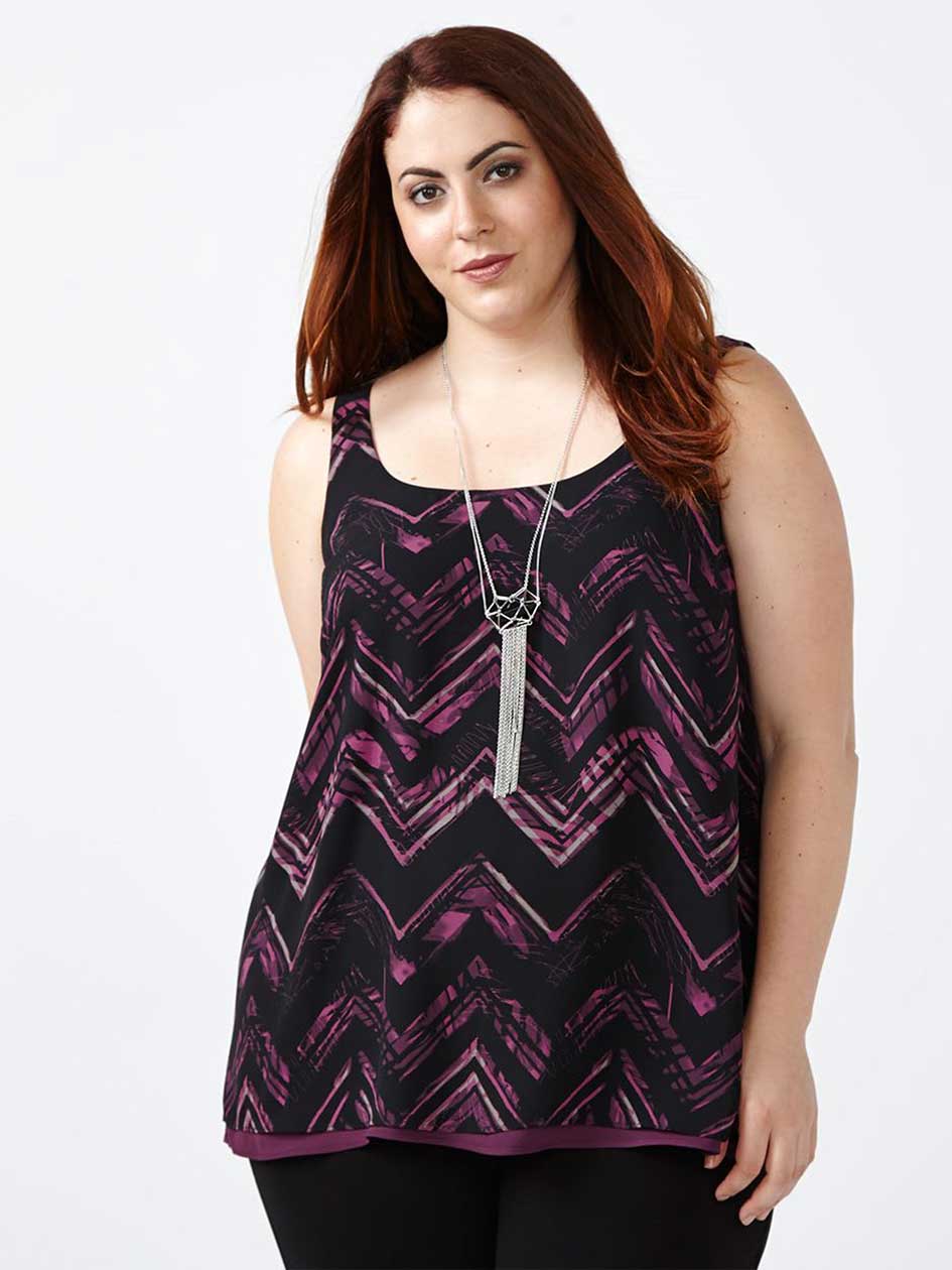 Reversible Dual-Layer Cami with Print Reversible Dual-Layer Cami with Print