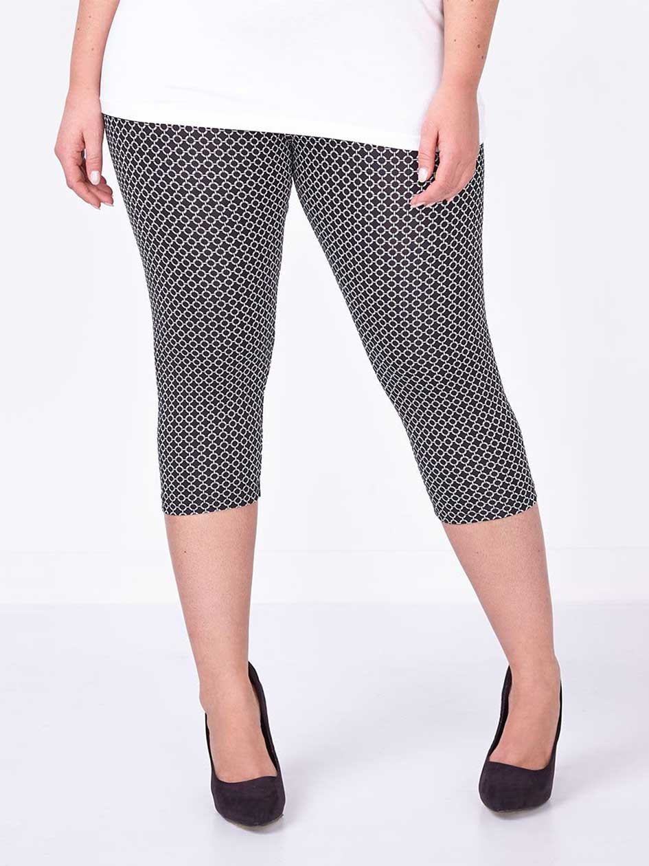 Printed Capri Legging Printed Capri Legging