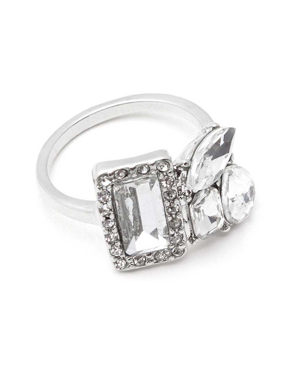 Statement Ring with Stones Statement Ring with Stones