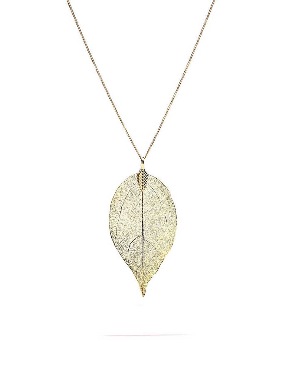 Leaf Pendant Necklace Leaf Pendant Necklace