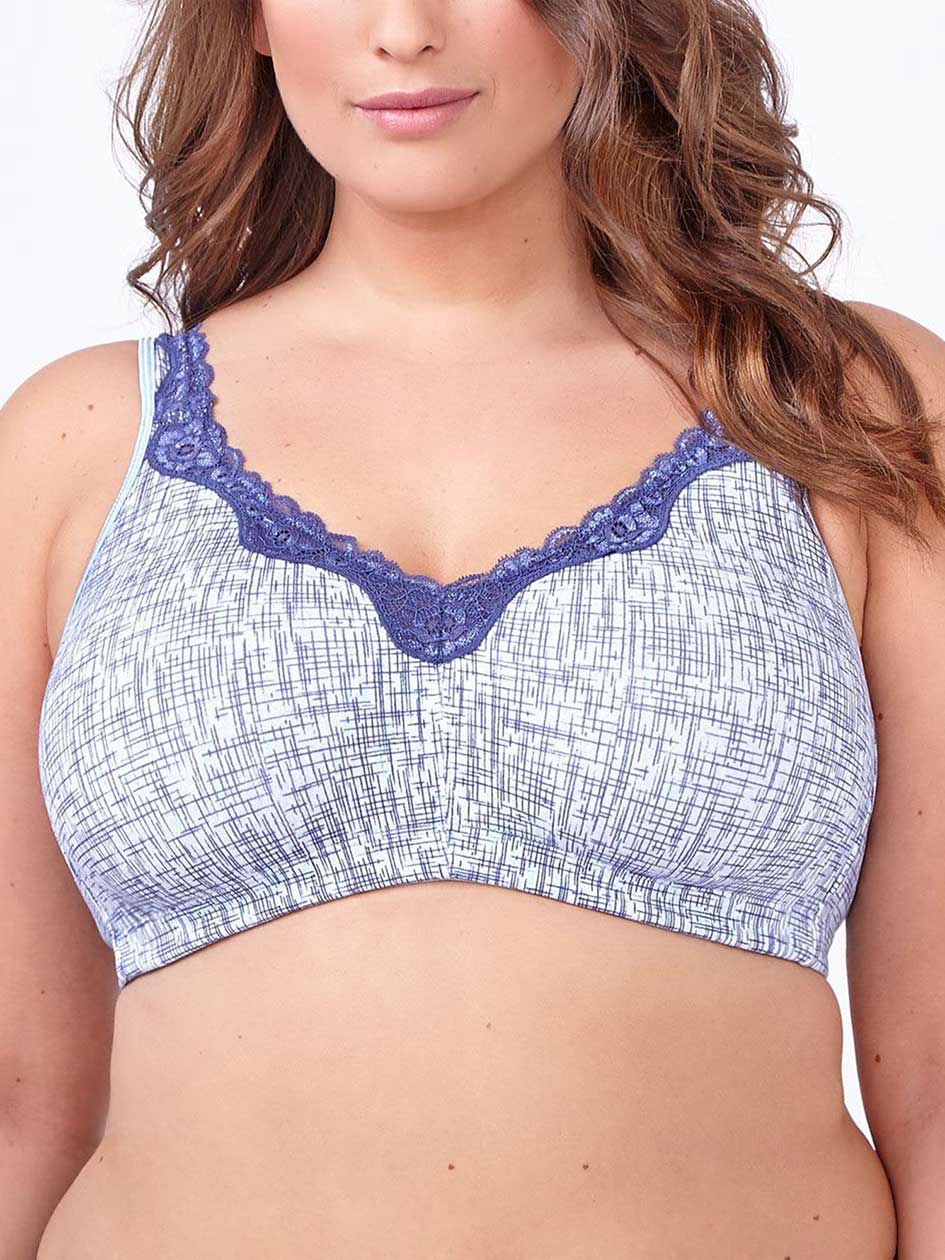 Ti Voglio Printed Cotton Wirefree Bra Ti Voglio Printed Cotton Wirefree Bra