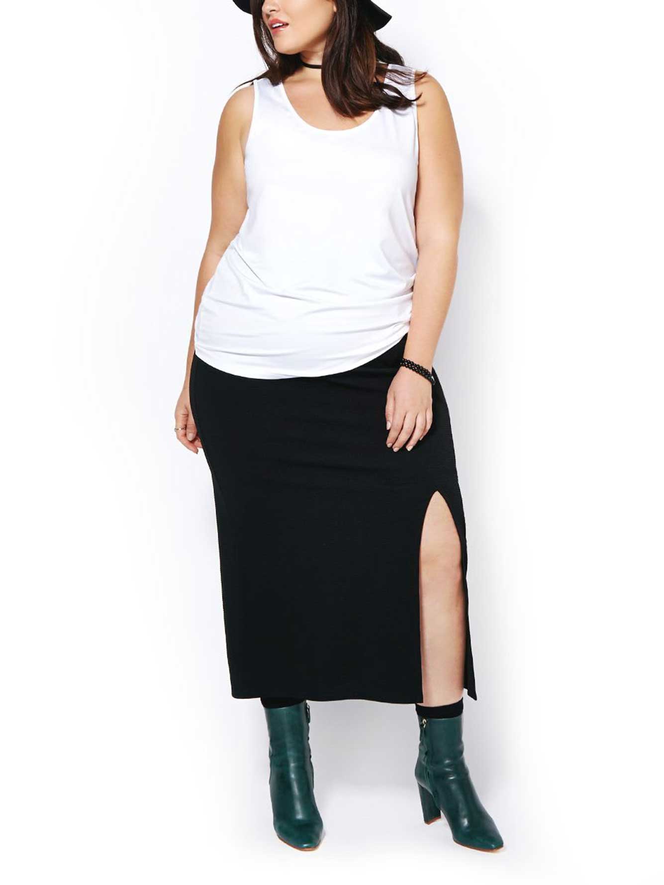 just jeans maxi