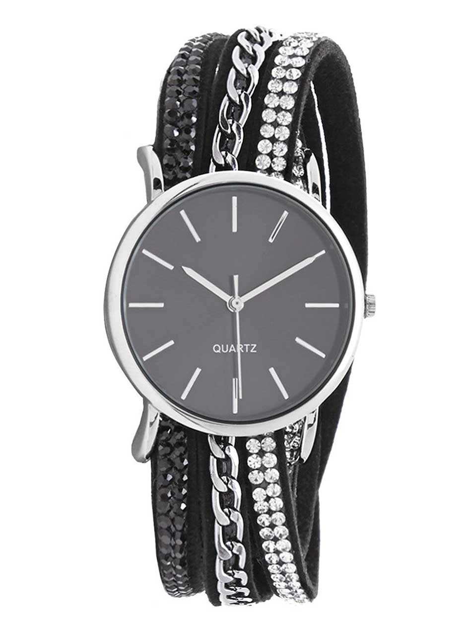 Wrap Around Metallic Watch Wrap Around Metallic Watch