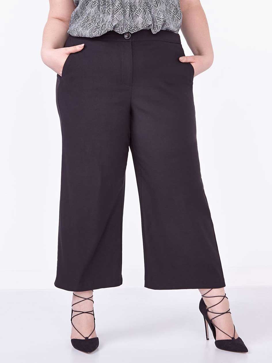 Cropped Wide Leg Pant Cropped Wide Leg Pant