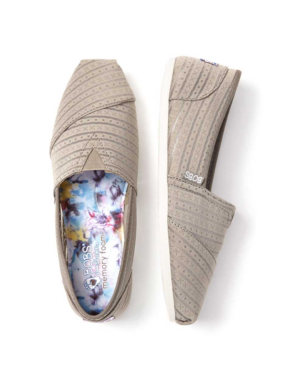 BOBS From Skechers - Wide-Width Textured Espadrilles BOBS From Skechers - Wide-Width Textured Espadrilles