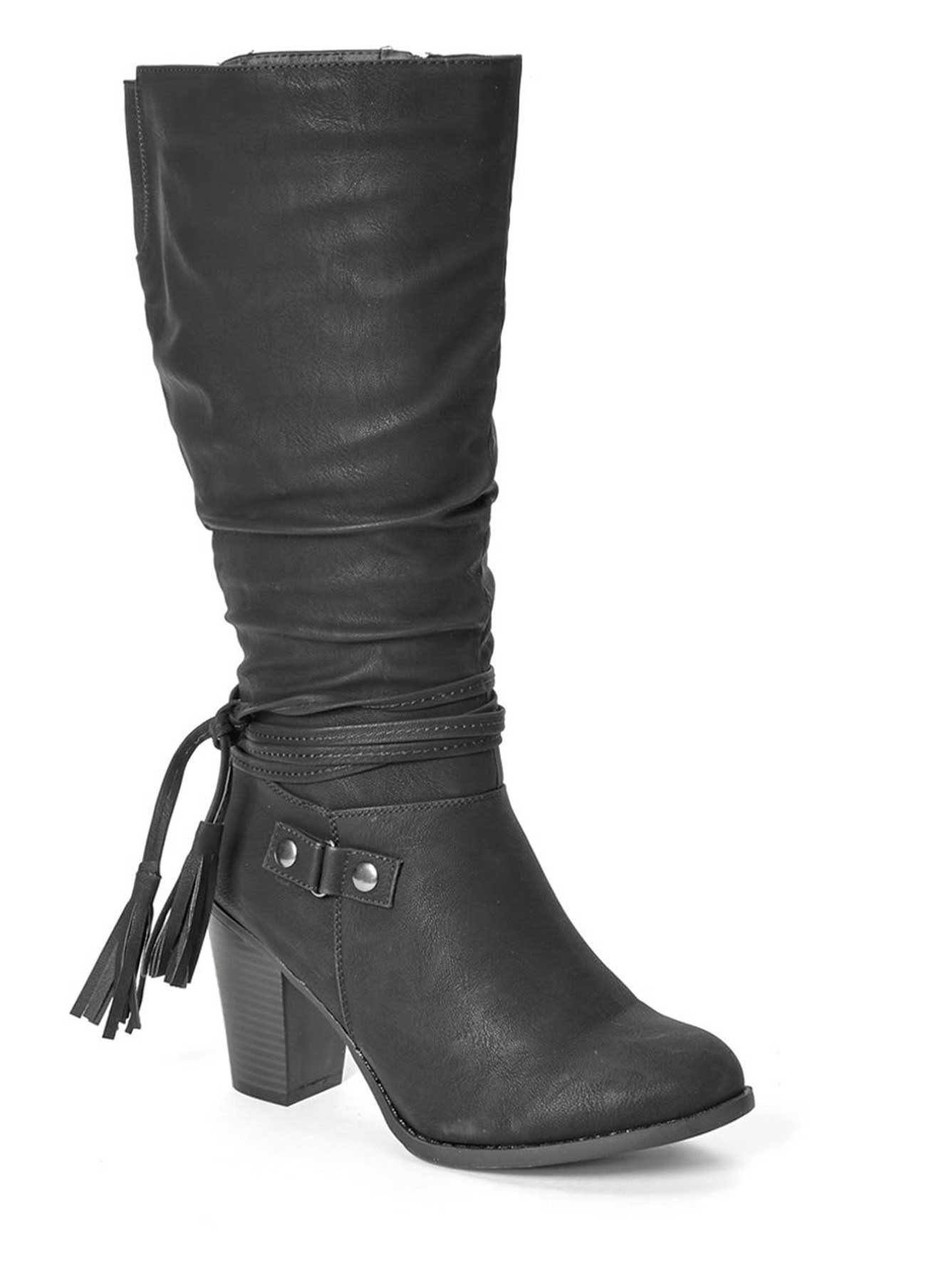 wide width high boots
