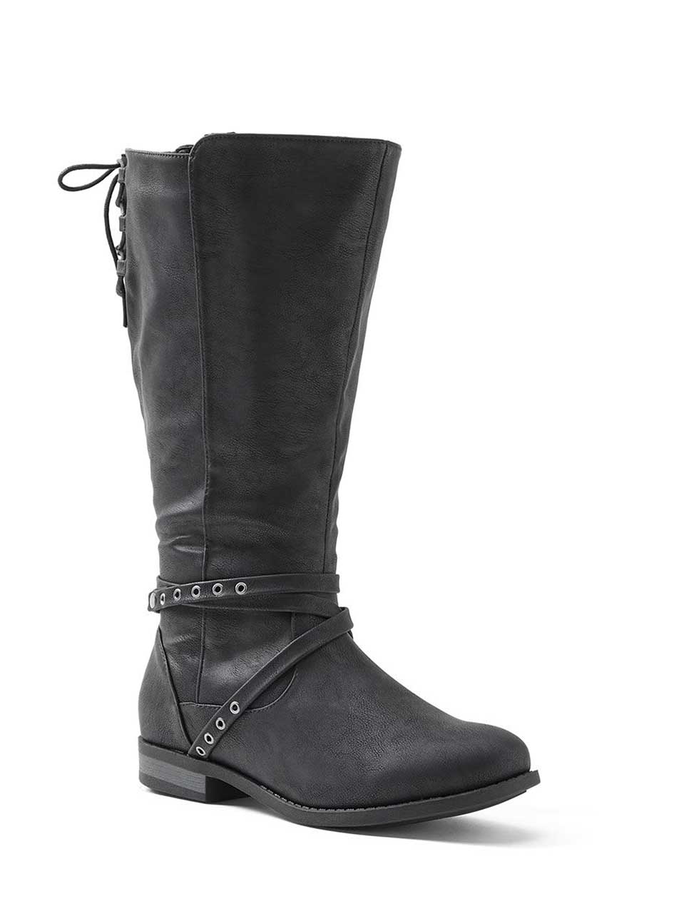 Wide-Width Lace-Up Boots Wide-Width Lace-Up Boots