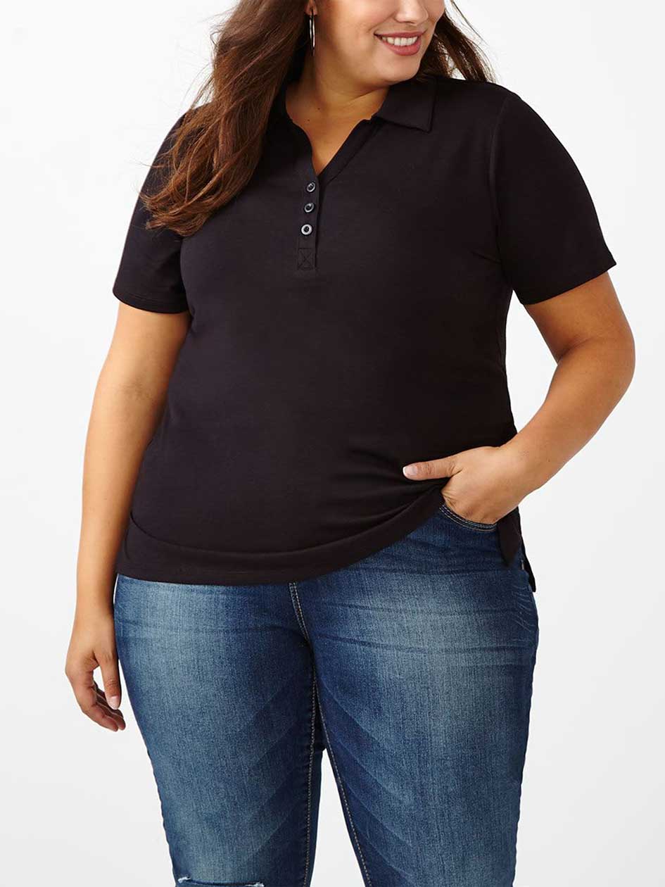 Shaped Fit Polo T-Shirt Shaped Fit Polo T-Shirt