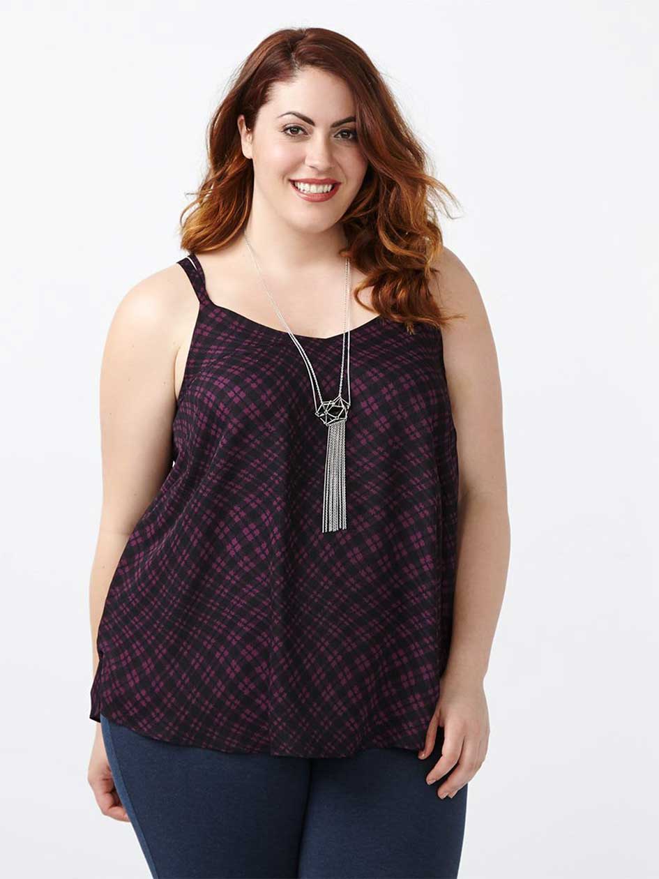 Printed Dual-Layer Cami Printed Dual-Layer Cami