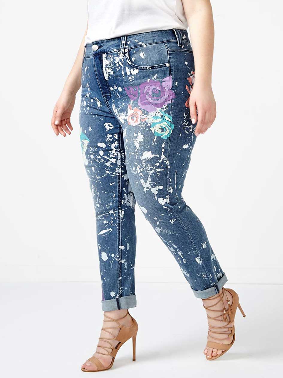 MELISSA McCARTHY Pop Art Skinny Jean MELISSA McCARTHY Pop Art Skinny Jean