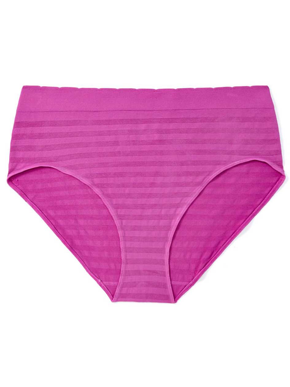 Ti Voglio Seamless Striped Brief Panty Ti Voglio Seamless Striped Brief Panty