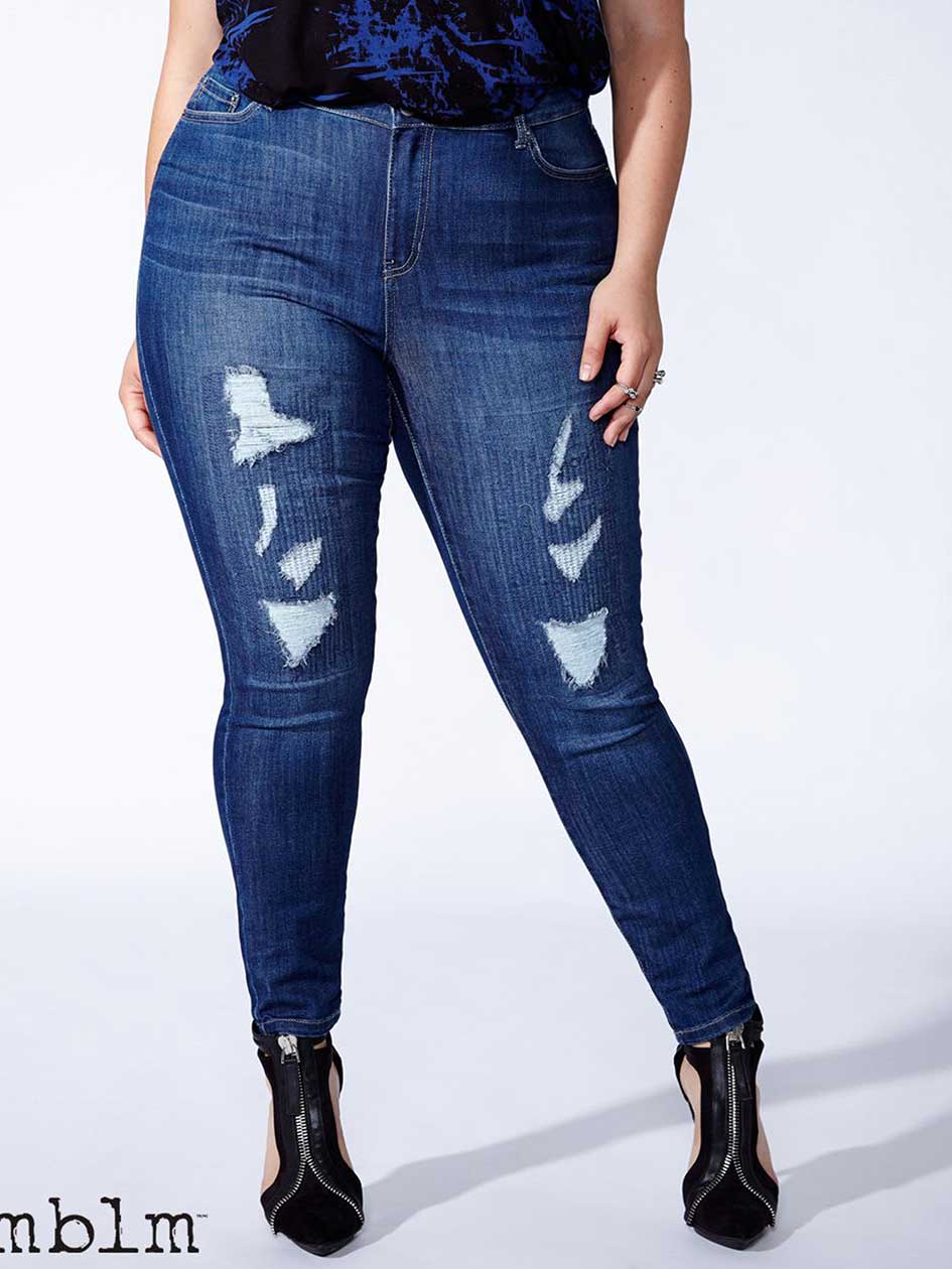 mblm Distressed Skinny Jean mblm Distressed Skinny Jean