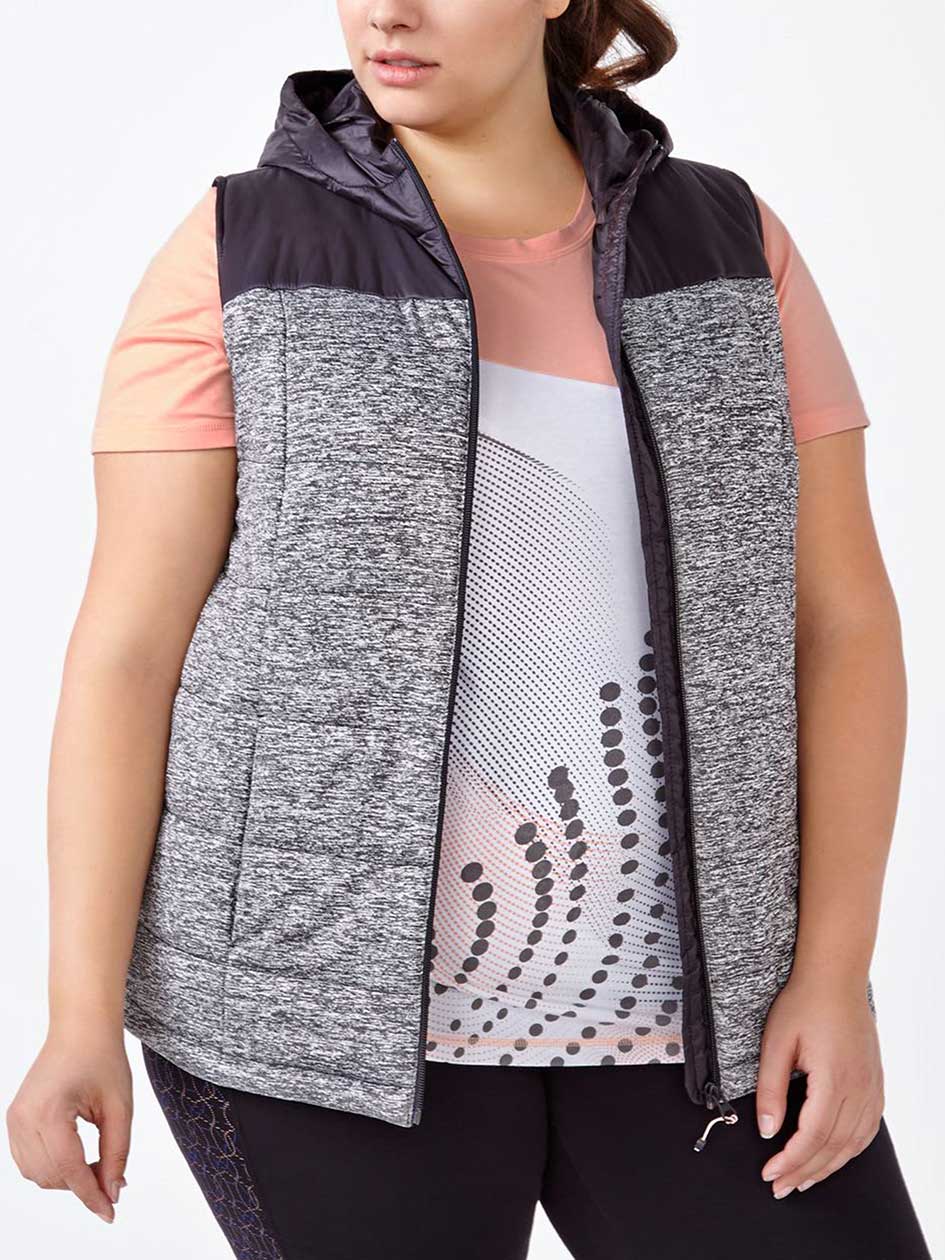 ActiveZone Plus-Size Packable Vest ActiveZone Plus-Size Packable Vest