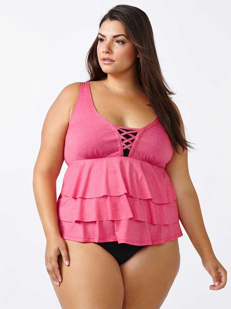 Sea - Ruffled Tankini Swim Top Sea - Ruffled Tankini Swim Top